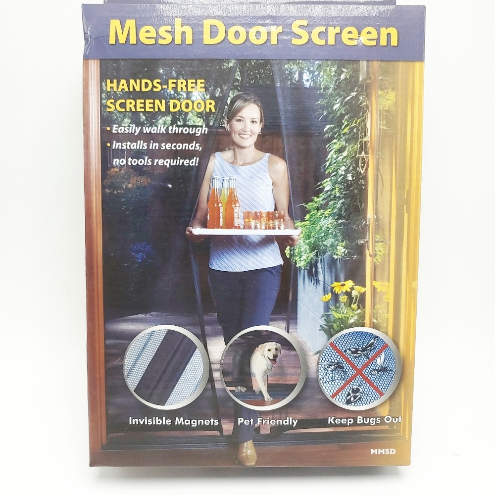 Magnetic Mesh Door Screen Pet Screen